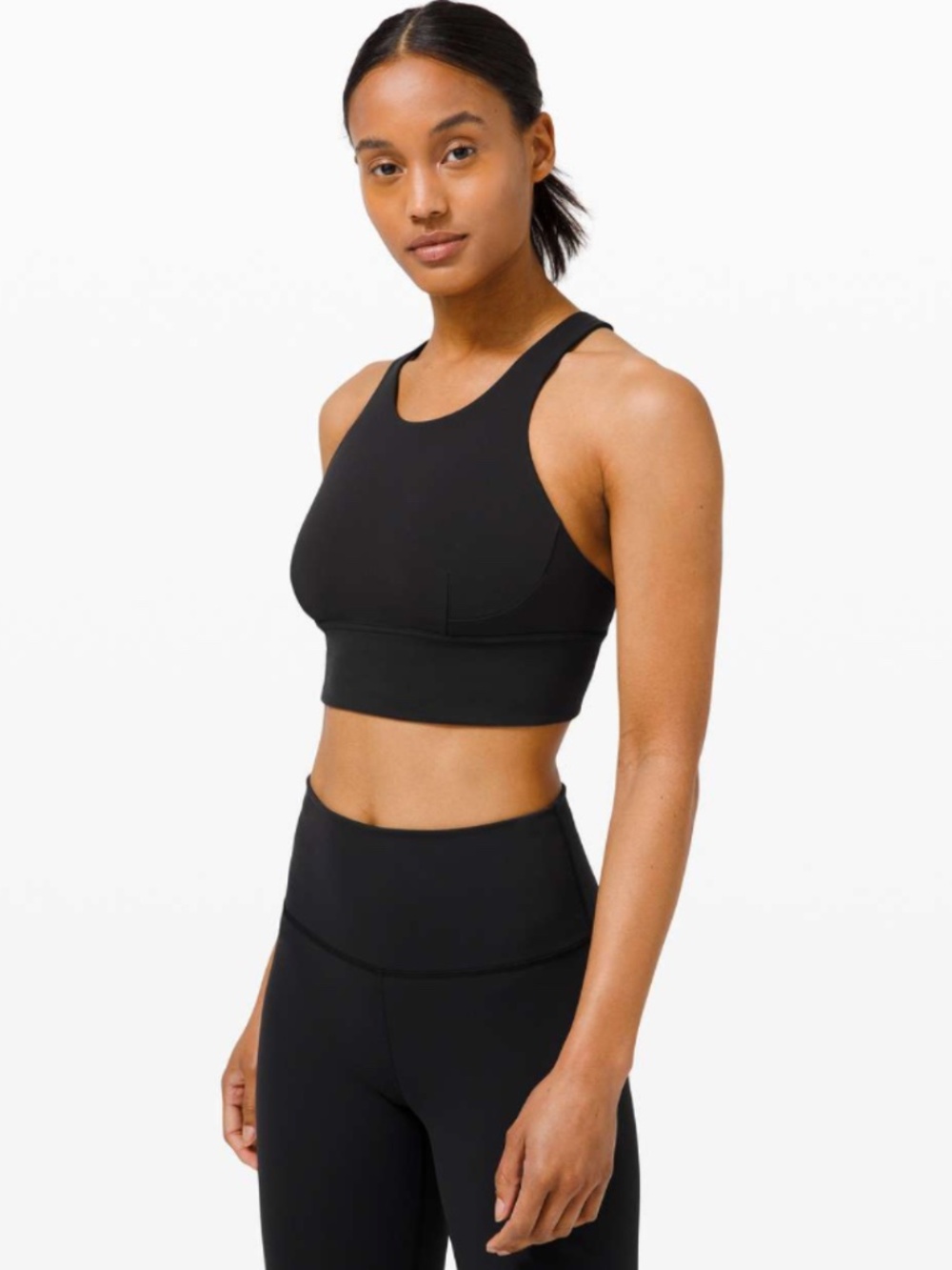 EUC Lululemon Wunder Train Long-Line Bra sz 10